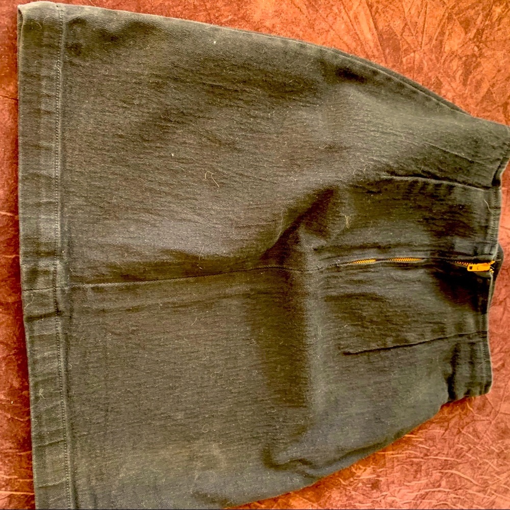 PARIS BLUES Vintage 1987 denim & Lycra skirt